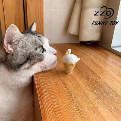 現貨 FunnyToy X Zzo Studio X 羽鹿制造 Mini  吊卡 鴨鴨雪糕 鴨鴨冰淇淋 可超取