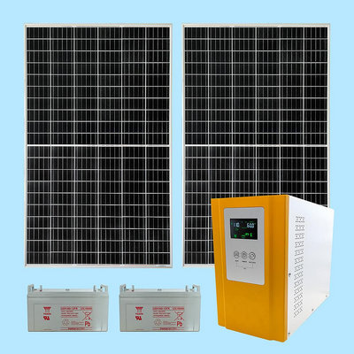【彩虹百貨】太陽能24V轉110V鉛酸電池1000W發電系統 1KW 獨立發電 緊急備電 太陽能發電