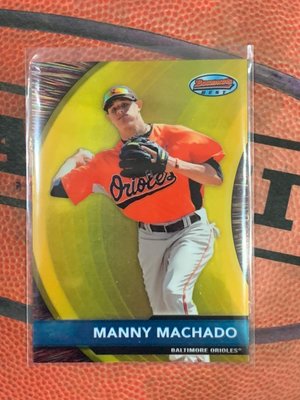 2012 Bowman's Best Prospects Manny Machado RC 新人球員卡