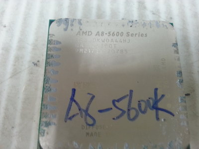 【 創憶電腦 】AMD A8-5600K 3.6G FM2 CPU 直購價300元