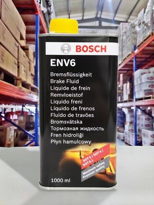 『油工廠』BOSCH 博世 ENV6 煞車油 3/4/5.1號 ABS ESP ATE SL.6 /頂級 過期出清
