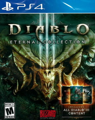 【二手遊戲】PS4 暗黑破壞神3 永恆之戰 DIABLO 3 III D3 英文版【台中恐龍電玩】