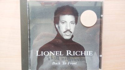 ## 馨香小屋Lionel Richie 萊諾李奇專輯 / Back To Front (全球樂迷心悅情服的抒情聖手)