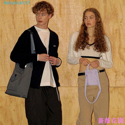 小櫻桃Cherry女性肩包便攜式可愛旅行購物書袋對於學生拉繩袋雜貨手袋時尚配飾學生課程包手提包