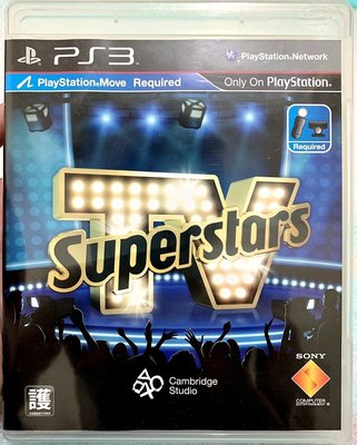 幸運小兔 PS3遊戲 PS3 電視超級冠軍 TV 中文版 Superstars  PlayStation3