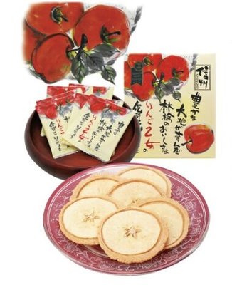 Mei 小舖☼預購 日本 信州 りんご乙女 蘋果乙女薄片餅乾 20枚入/盒