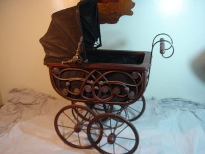 19世紀 德國 古董嬰兒車