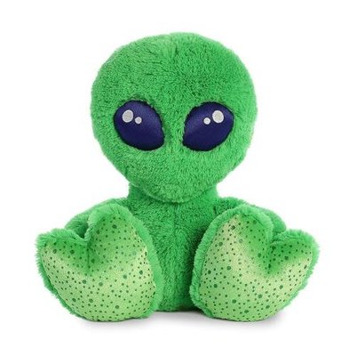 9142c 歐洲進口 好品質 限量品 可愛綠色宇宙外星人外星生物ET抱枕玩偶絨毛毛絨娃娃擺件擺設品送禮禮品