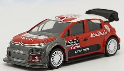 汽車模型 車模 收藏模型諾威爾 1/43 雪鐵龍 C3 WRC Racing #7 拉力賽車模型