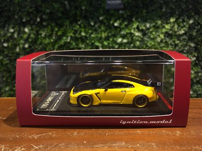 1/64 Ignition Pandem Nissan GT-R (R35) Yellow IG2797【MGM】