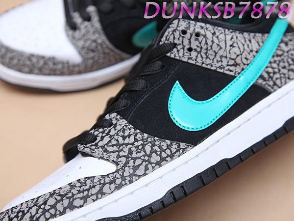 2020 NIKE SB DUNK LOW PRO ATMOS ELEPHANT 爆裂紋蒂芬妮BQ6817-009