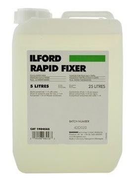 【控光後衛】ILFORD RAPID FIXER 快速定影液，5 公升