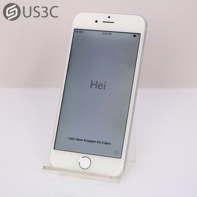 【US3C-高雄店】【一元起標 故障機】台灣公司貨 Apple iPhone 6 64G 4.7吋 銀色 空機 蘋果手機 二手手機