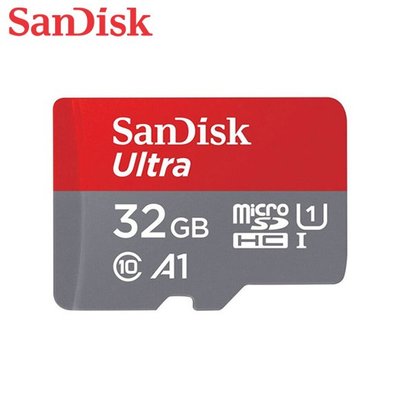 SanDisk 32GB Ultra 手機擴充記憶卡 A1 MicroSD 台灣保固公司貨 (SD-SQUA4-32G)