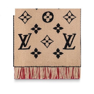 Louis Vuitton Lv Logo Duo Scarf M73886