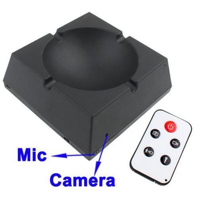 ㊣紅鼻子 煙灰缸型針孔攝影機 錄影640480 拍照1280960 DVR攝像機 移動偵測 遠程遙控 內建4G