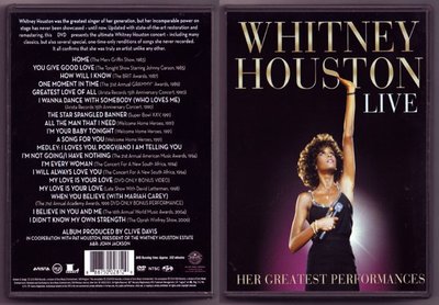 Whitney Houston Live Her Greatest Performances (DVD)