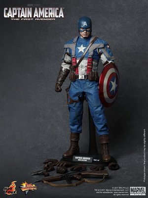 金錢貓雜貨 全新 Hot Toys MMS156 1/6 Captain America 美國隊長