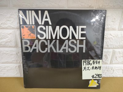 1986葡萄牙版 未拆封 Nina Simone Backlash 爵士女聲黑膠唱片