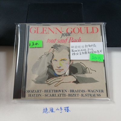 樂迷唱片~正版K438 奧地利無碼 格倫古爾德鋼琴的藝術CD