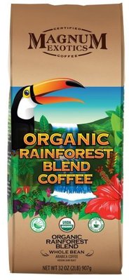 特價 咖啡豆 2磅 / 907公克 MAGNUM 雨林綜合咖啡豆 阿拉比卡咖啡豆 好市多
