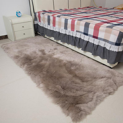 專場:純羊毛皮毛一體客廳臥室書房梳妝臺地毯長方形家用地墊