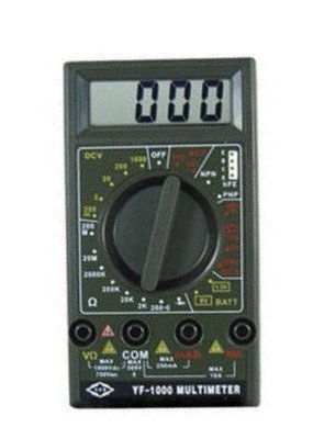TENMARS YF-1000 3 1/2數位三用電錶