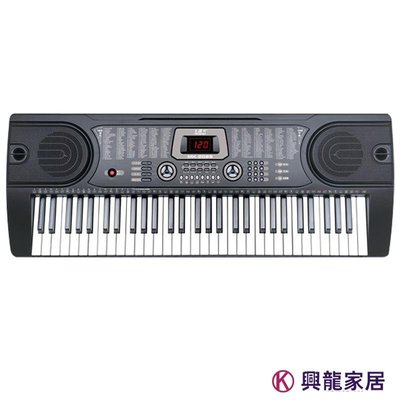 美科MK-2089仿鋼琴鍵電子琴 61鍵多功能兒童成人電子琴 鍵盤樂器【興龍家居】