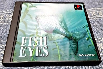 幸運小兔 (無刮) PS1 PS FISH EYES 魚之眼 神眼釣手 PlayStation PS3、PS2 適用G7