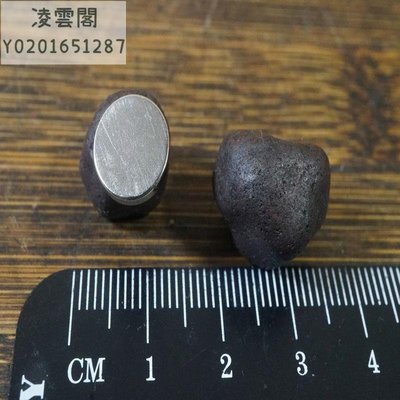 【奇石 隕石】5179號 新疆哈密地表磁鐵礦 隕石 兩顆 有磁性凌雲閣隕石
