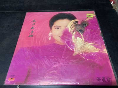 開心唱片 (鄧麗君~我只在乎你) 二手 黑膠唱片 B663