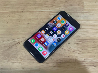 台中 零件機 iPhone 7 32G 黑色 蘋果手機 電池顯示維修 不能打電話
