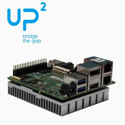 UP2華碩迷你電腦CPU N4200 4G+32G up squared board 開發板X86主板