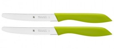 《海可烈斯餐具館》德國WMF麵包刀/鋸齒水果刀(一組2支)(GREEN)