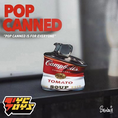 【TYCTOYS】現貨SENZII POP CANNED流行罐頭煙灰缸收納罐潮流擺件