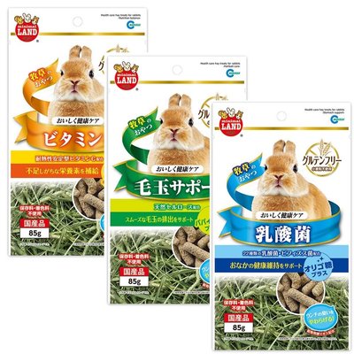 SNOW的家【訂購】日本Marukan 小動物美味健康系列 85g 毛球護理 乳酸菌 維他命C