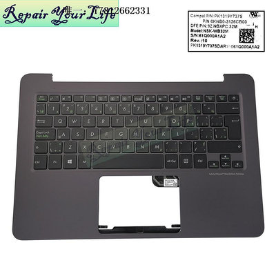 電腦零件華碩ASUS UX305 UX305CA UX305FA 鍵盤帶C殼CF GR ND NE SW筆電配件