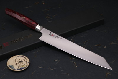 💖 三昧 💖【粉末鋼 劍形牛刀 23cm (不含鞘)】日本製  廚房刀具 八煌刃物