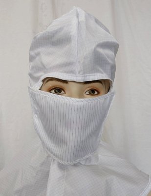 ☆°萊亞生活館 °【工作帽15-無塵帽】頭套+口罩一套~無塵室專用