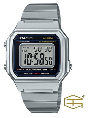 【天龜 】 CASIO 復古文青風 數位電子錶 B650WD-1A
