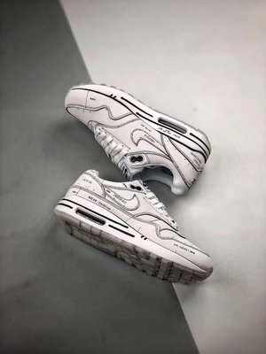 【小明潮鞋】Nike Air Max 1  全白 氣墊 經典 慢跑鞋 CJ4286-100耐吉 愛迪達