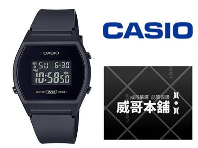 【威哥本舖】Casio台灣原廠公司貨 LW-204-1B 酒桶型復古電子錶 LW-204