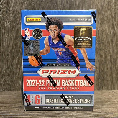 球星卡帕尼尼21-22Panini Prizm Pz Blaster手雷盒籃球卡盲盒NBA球星卡盒卡