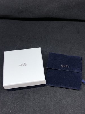 [K&amp;K 優惠0利率  專櫃精品] AHKAH 0.11ct 心型 鑽石 單鑽 鎖骨鍊 愛心 項鍊
