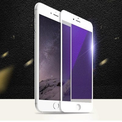 滿版 抗藍光 APPLE IPhone 6 6S Plus 強化玻璃 鋼化玻璃 保護貼