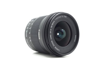 【台南橙市3C】Canon EF-S 10-18mm f4.5-5.6 IS STM 公司貨 二手鏡頭 #81561