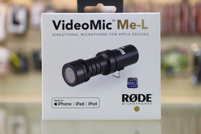 【日產旗艦】公司貨 RODE Videomic ME-L Iphone Ipad 收音麥克風 手機麥克風 直播 K歌
