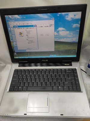 華碩A8J 14吋筆記型電腦 (T1300 1.66G/2G/60G/DVD光碟機) Windows XP