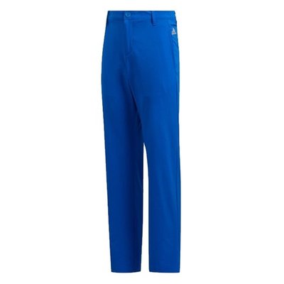 [小鷹小舖] Adidas Golf SOLID PNT 阿迪達斯 高爾夫 小孩 青少年 藍長褲 柔軟彈力面料 紫外線