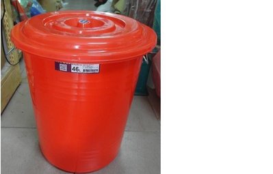 強力萬年桶 萬能桶46L 水桶 儲水桶 廚餘桶 垃圾桶 46L (BK03082601351)